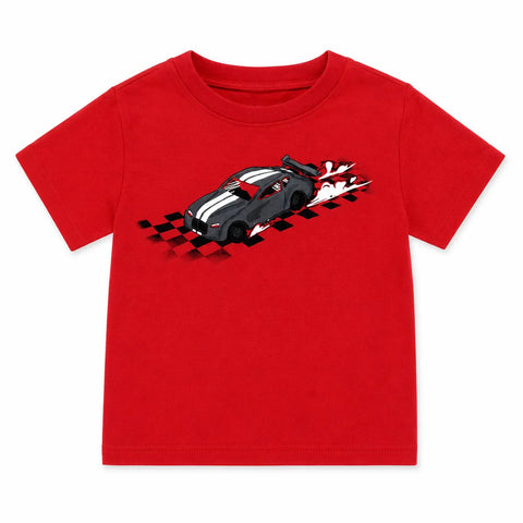 Carter's Boy's Red With Car Printed Short Sleeve T-Shirt   | Carter's in Lebanon