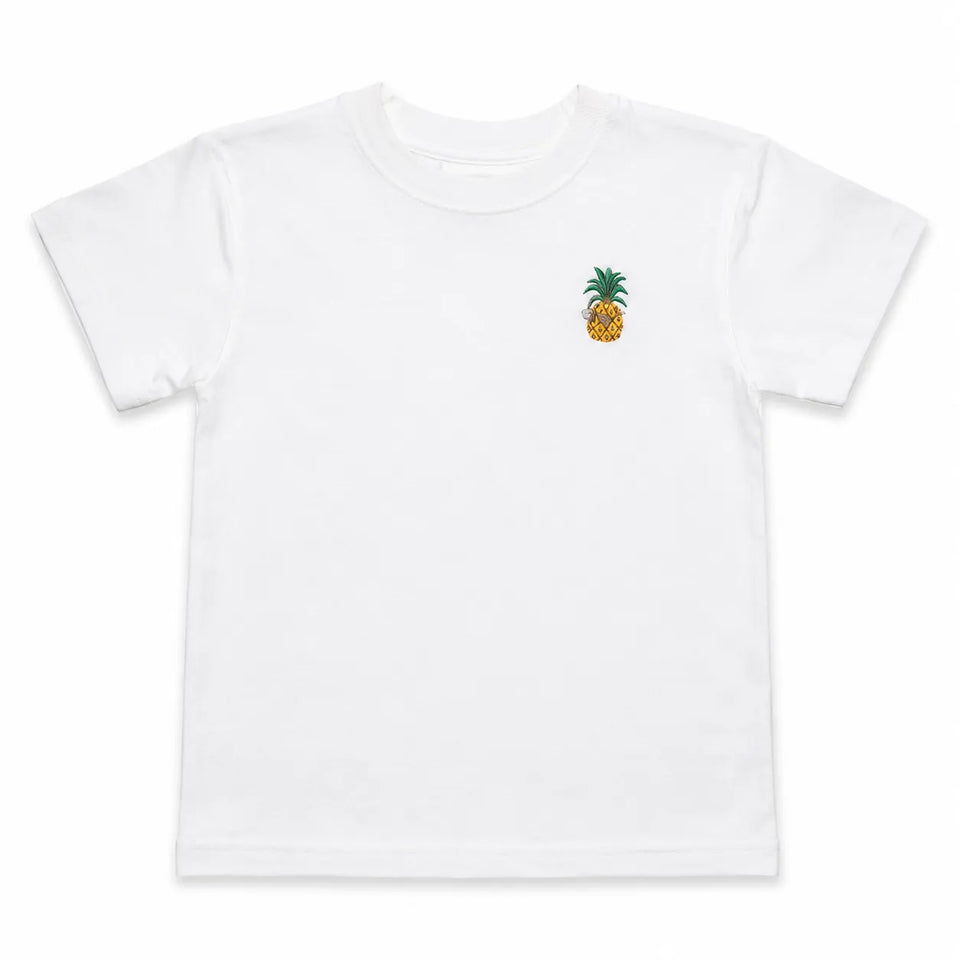 Cat & Jack Baby Boy's Light Beige Featuring Pineapple With Sunglass T-Shirt | Cat & Jack in Lebanon
