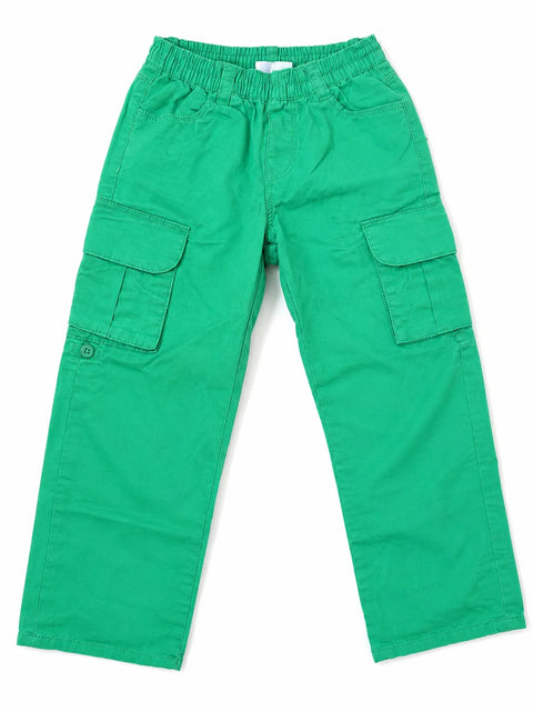 Bassik Boy's Green Cargo Pants    | Bassik in Lebanon