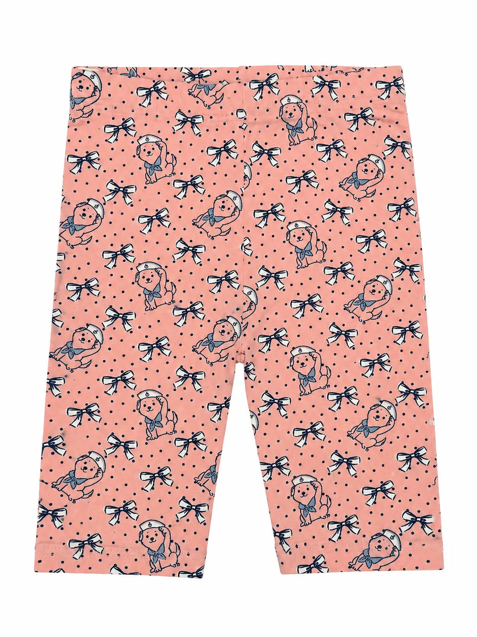 Top.Top Baby Girl's Pink Featuring A Dog And Bow Pattern Leggings |Top.Top in Lebanon