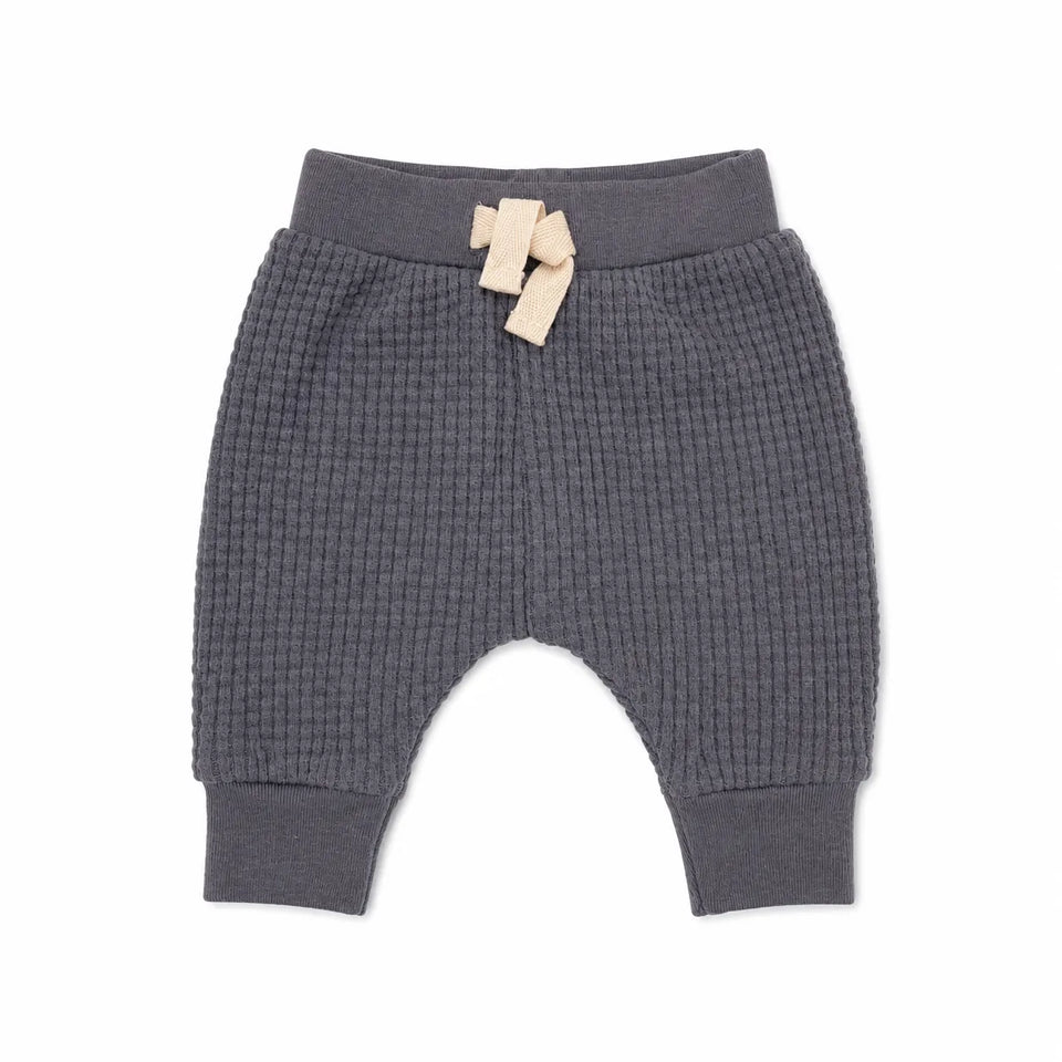 Carter's Newborn Charcoal Gray Waffle Knit Jogger Pants | Carter's in Lebanon