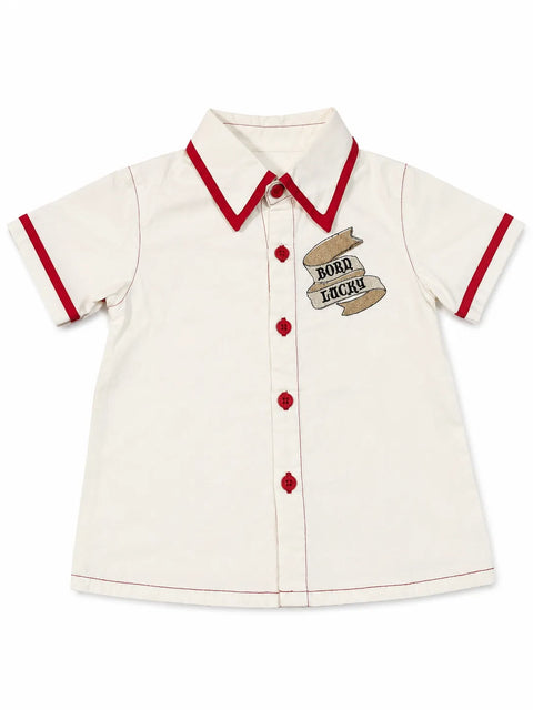 Max & Ile Boy's White /Red Tom And Jerry Shirt    | Max & Ile in Lebanon