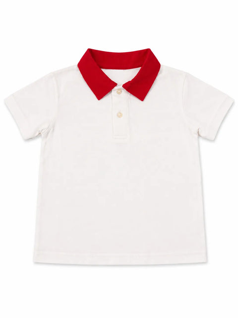 Disney Boy's White With Polo T-Shirt    | Disney in Lebanon