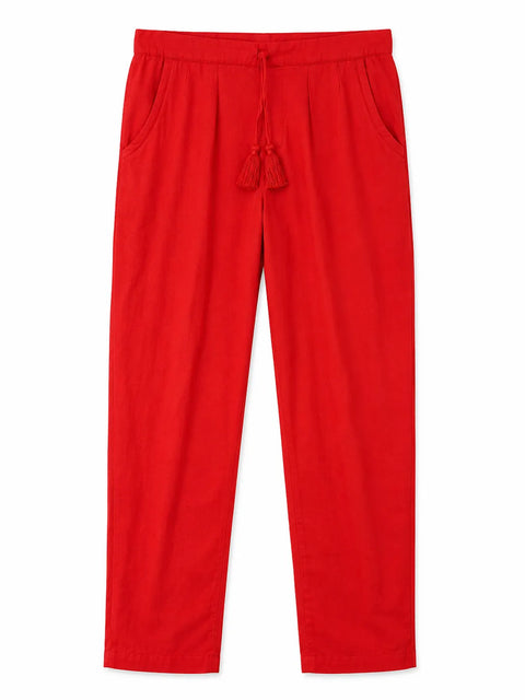 Charanga Girl's Red  Coral Pants    | Charanga in Lebanon