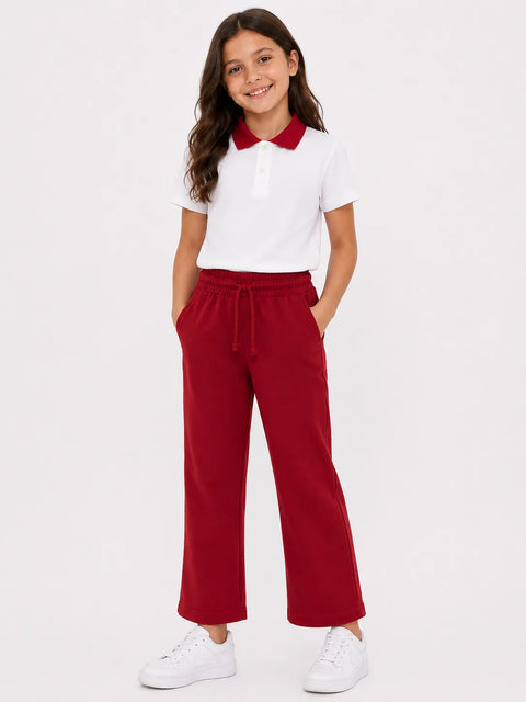 SD Girl's Burgundy Sweatpants    | SD  in Lebanon