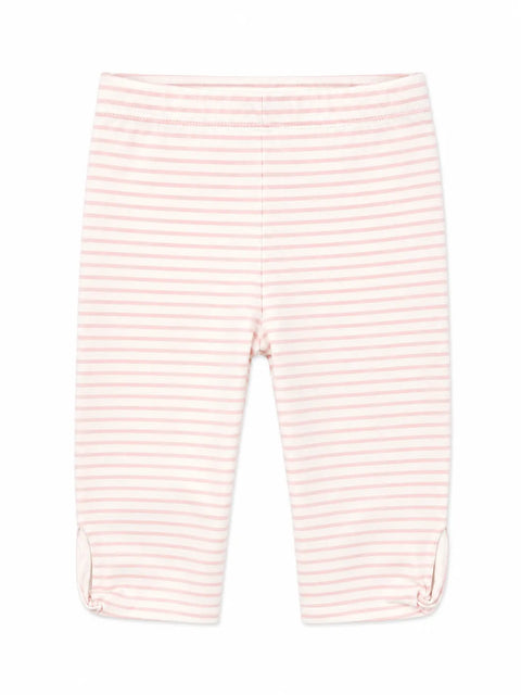 Charanga Girl's White Lined Pink Cropped Legging    | Charanga in Lebanon