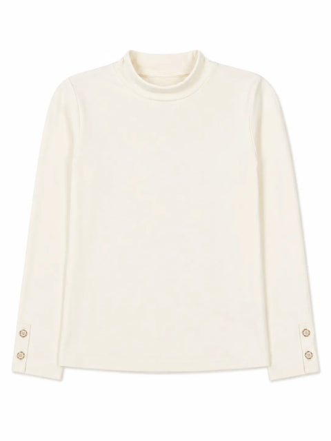 Ativo  Girl's Off White Long Sleeve Blouse    | Ativo in Lebanon