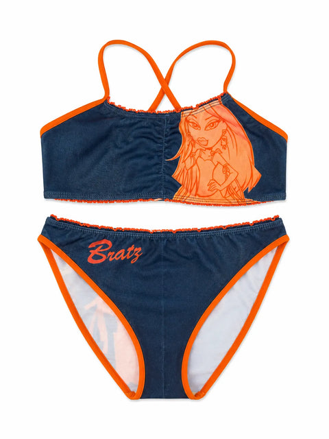 Bratz Girl's Navy/Orange 2pc Swimsuit   | Bratz in Lebanon
