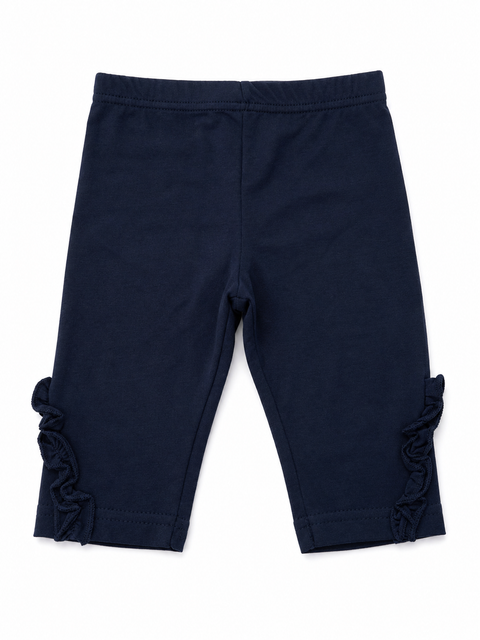 Ativo Baby Girl's Navy With Ruffles  Leggings     | Ativo in Lebanon