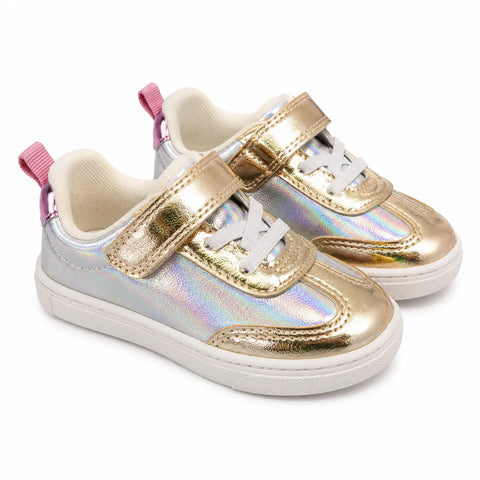 Carter's Just One You Baby Girl's Gold Metallic Low Top Sneakers|Carter's Just One You In Lebanon