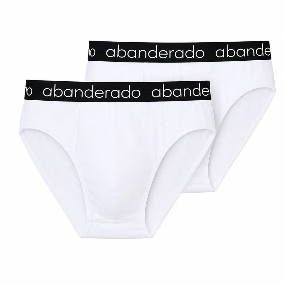 Abaderado Men's White & Black Cotton 2 Pack | Abendorado In Lebanon