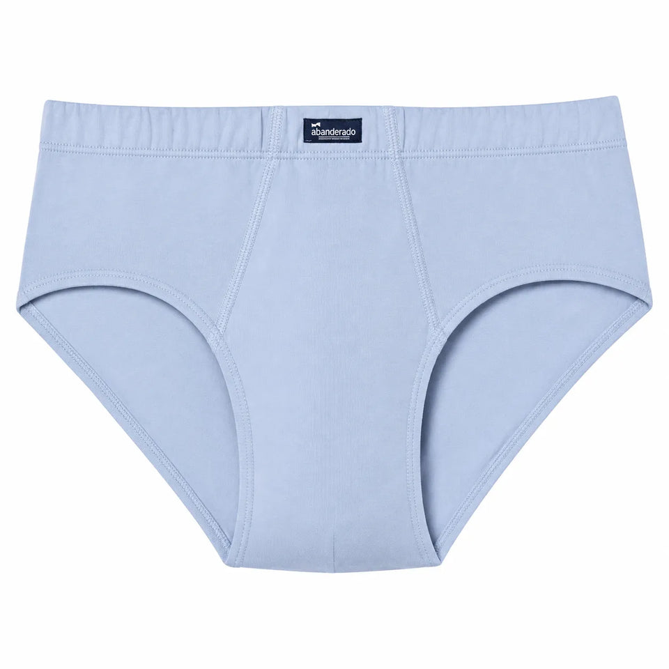 Abanderado Men's Light Blue Classic Underwear Briefs | Abanderadoin Lebanon