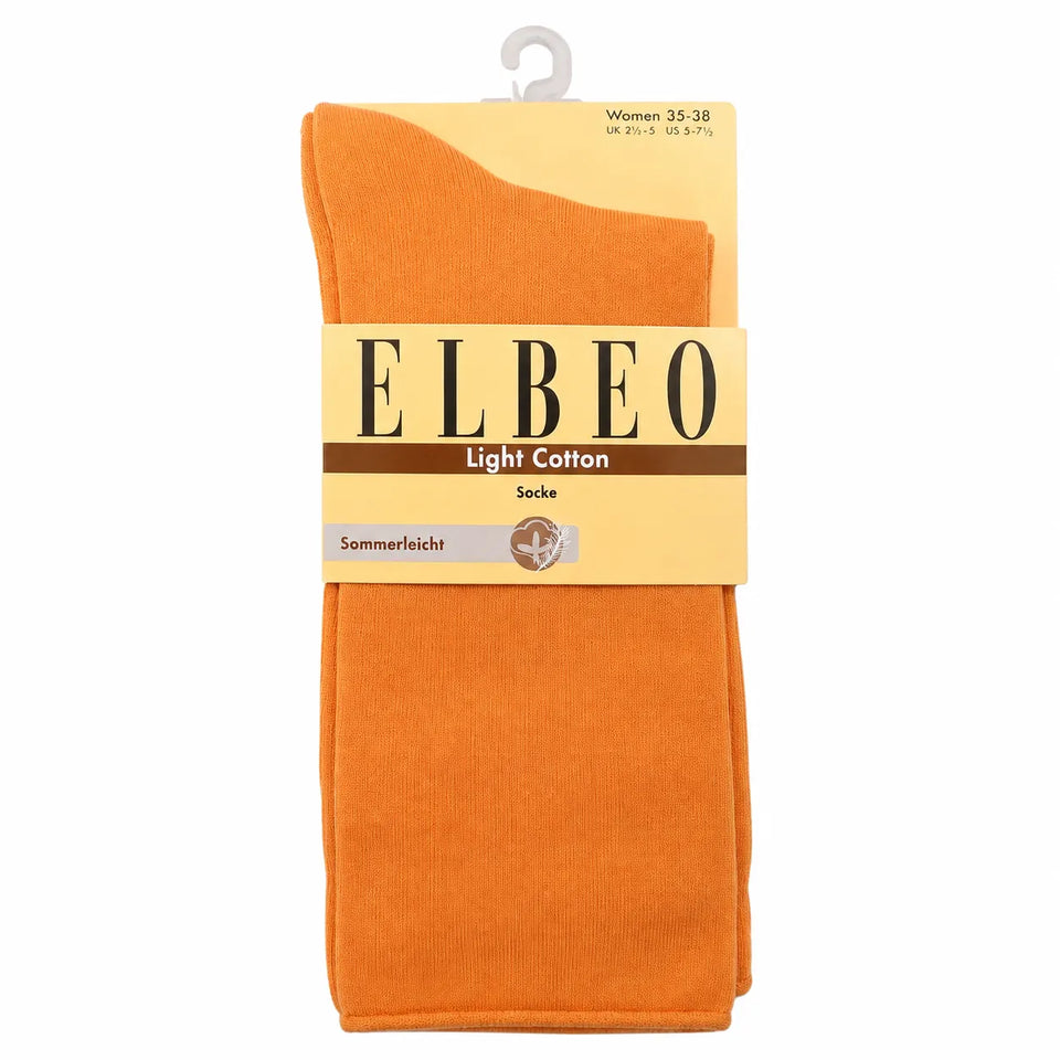 Elbeo Women's Orange Summer Light Socks | Elbeo In Lebanon