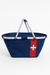 Swiss Flag Navy Blue Basket | Swiss Flag In Lebanon
