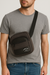 IN SIDE Men's Black & Gray Cross Body Bag | IN SIDE In Lebanon
