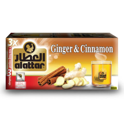 Al Attar Ginger & Cinnamon 12 Bags