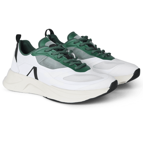Arkk Men's White City Racr Mesh AH2 Sneakers | Arkk In Lebanon