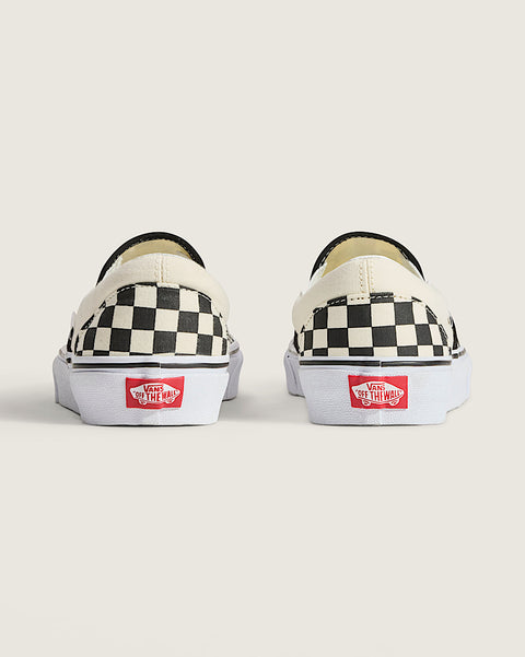 Vans Women's Off-White and Black Checkered Casual Shoes | Vans In Lebanon