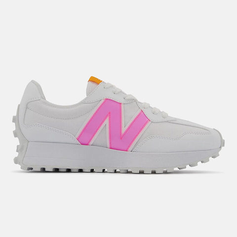 New Balance Women's White, Red, Pink 327 Sneakers |New Balance In Lebanon