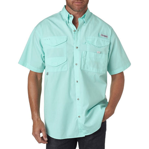 Columbia Men's Aqua Bonehead Short-Sleeve Shirt | Columbia in Lebanon