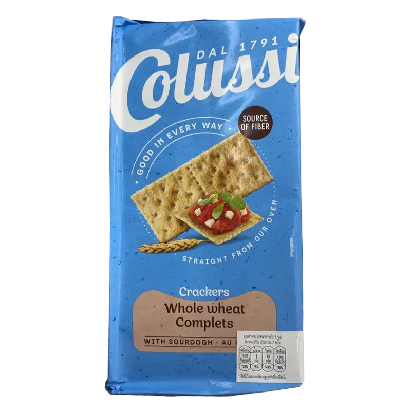 Colussi Crackers Whole Wheat Complets 250g| ColussiIn Lebanon