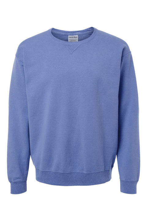 ComfortWash By Hanes Men's Washed Blue Crewneck Sweatshirt | Hanes In Lebanon