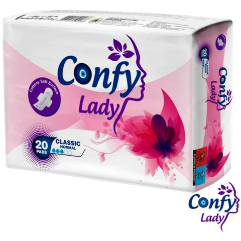 Confy Lady Classic Normal 20 Pads | Confy In Lebanon
