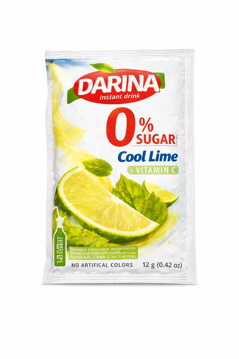 Darina 0% Sugar Instant Cool Lime Juice 12g | Darina In Lebanon