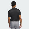 Adidas Men's Black Core Chest Stripe Polo Neck T-Shirt | Adidas In Lebanon