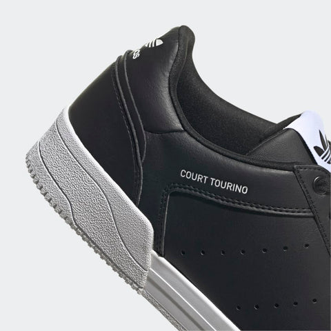 Adidas Men's Black Court Torino Sneakers |Adidas In Lebanon