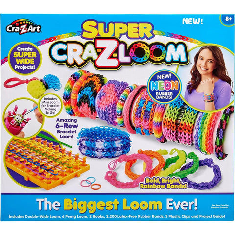 Super Cra-Z-Loom Multicolor Rubber Bands| Super In Lebanon