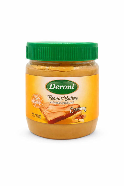 Deroni Peanut Butter Creamy 340g | Deroni In Lebanon