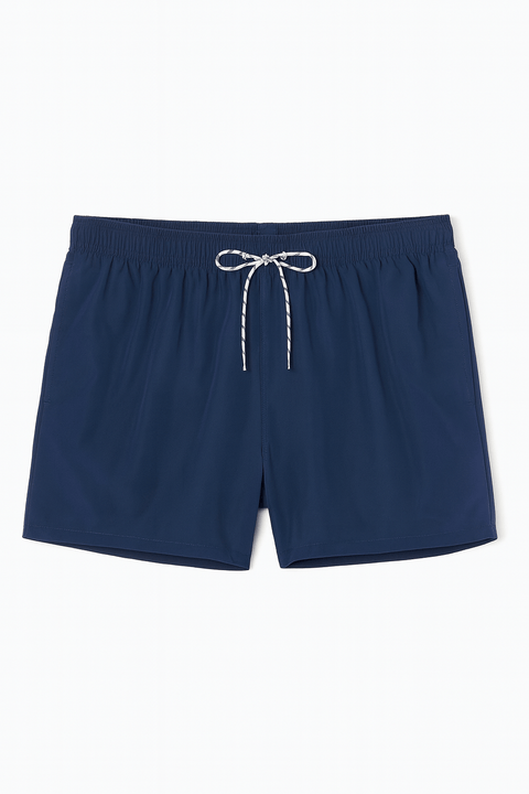 I.N.C Men's Regular Fit Navy Blue Short ABF5434