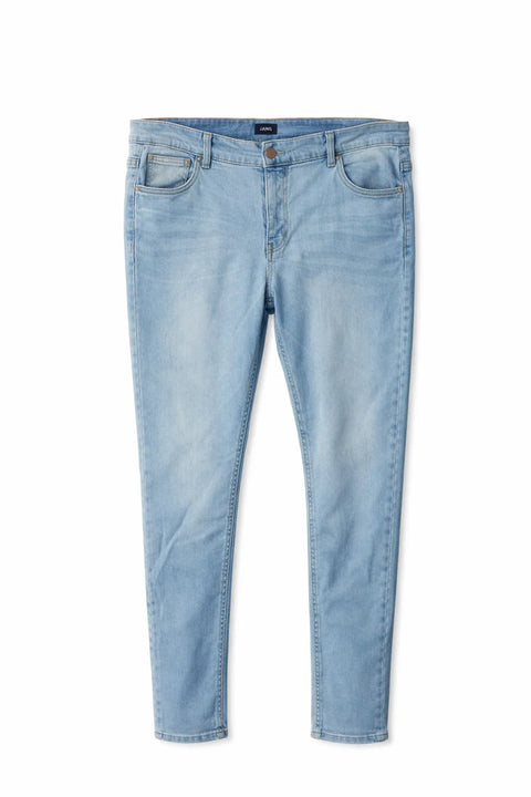 Blu Rock Men's Light Blue Flex 4-Way Stretch Straight Jeans | Blu Rock In Lebanon