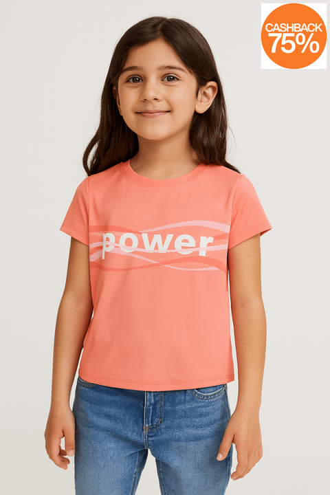 ID Ideology Girl's Pink T-shirt |ID Ideology In Lebanon