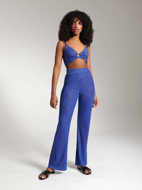 Sinsay Women's Royal Blue Crop Top | Sinsay in Lebanon