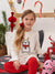 Sinsay Fox & Bunny Baby Girl's White Christmas Dress | Sinsay In Lebanon
