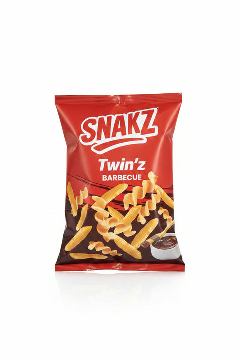Snakz Twin'z Chips Barbecue 20g | Snakz Chips In Lebanon