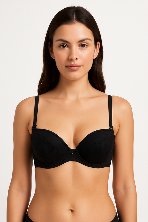 Demar Women's Black Push Up Bra | Demar In Lebanon