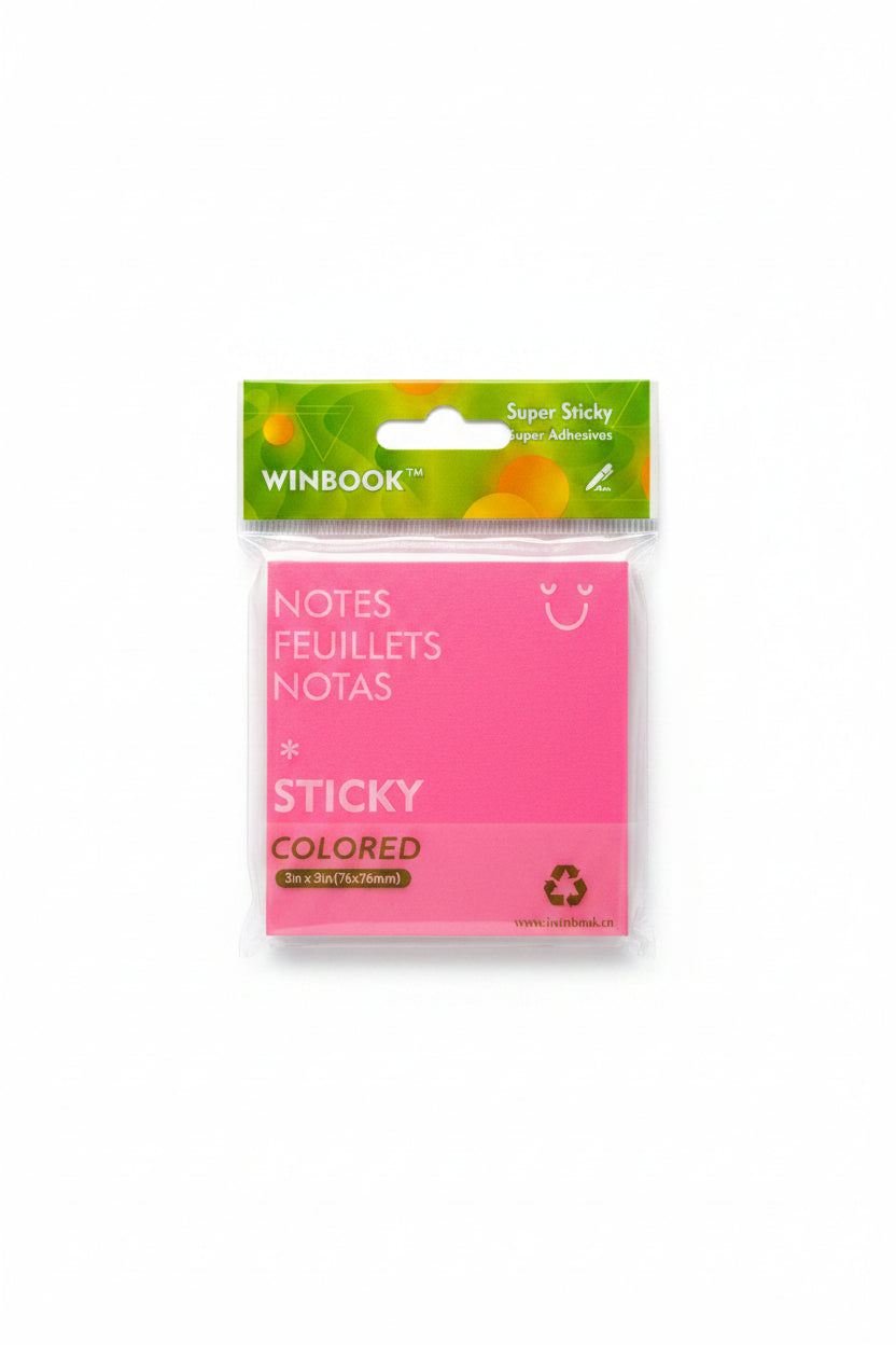 Winbook Sticky Note 3in X 3in(76X76mm)