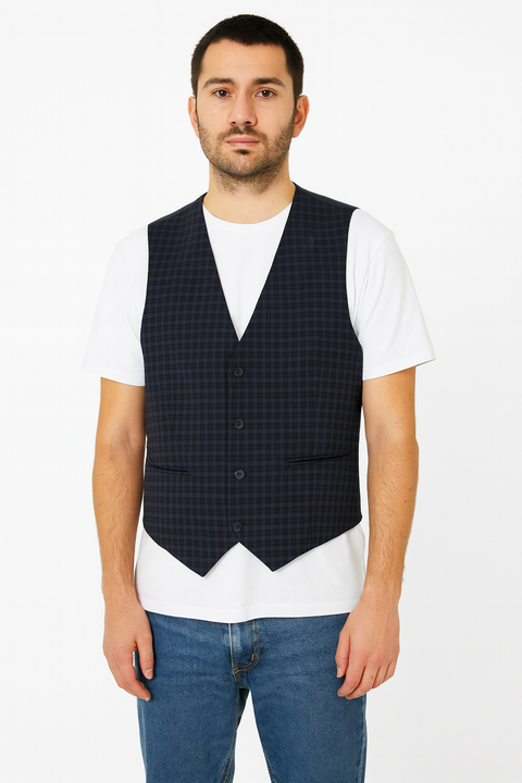 Asos Design Men's Navy Suit Vest ANF3449