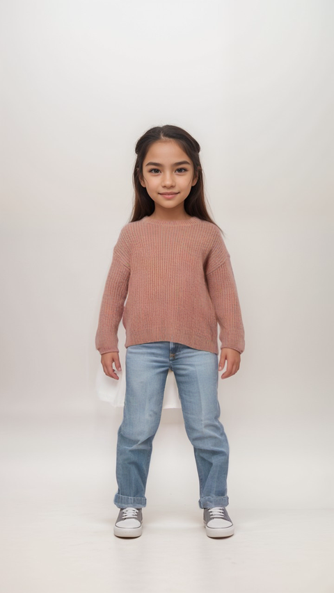 Terranova Girl's Pink Long-Sleeve Sweatshirt |Terranova In Lebanon