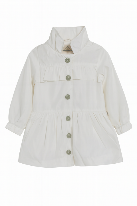 Boboli Girl's White Button Jacket| Boboli in Lebanon