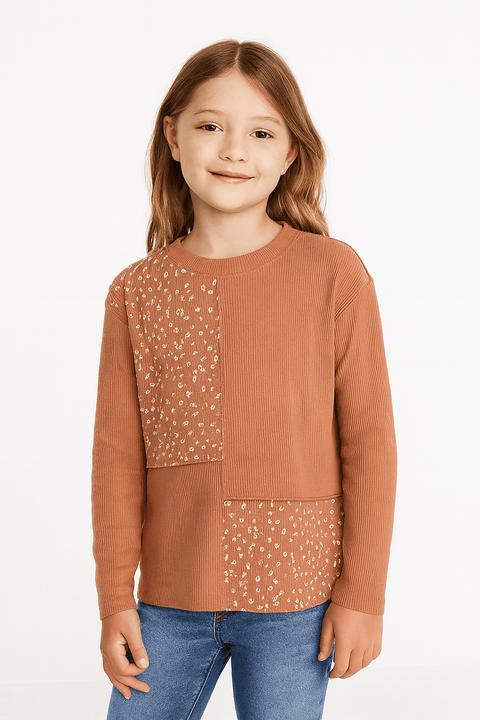 S.Oliver Girl's Pink Long-Sleeve Blouse |S.Oliver in Lebanon