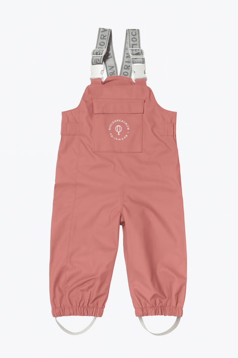 POMPdeLUX Girl's Blush  Shell Bib Jumpsuit |POMPdeLUX in Lebanon