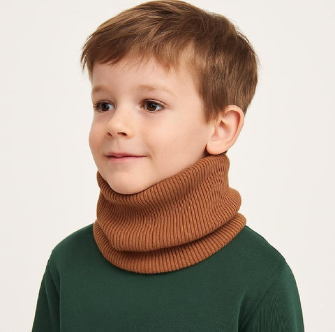 Reserved Boy's Tan Ribbed Neck Gaiters | Reserved In Lebanon