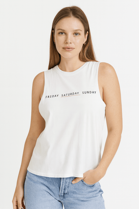 Mango Women's White Tank Top | Mango in Lebanon