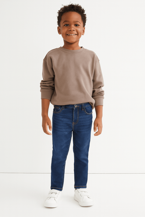 Sinsay Boy's Dark Blue Denim Jeans | Sinsay In Lebanon