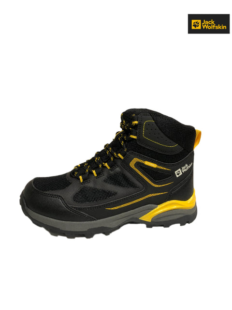 Jack Wolfskin Boy's Black MTN Hiker Shield Mid K Boots|Jack Wolfskin in Lebanon