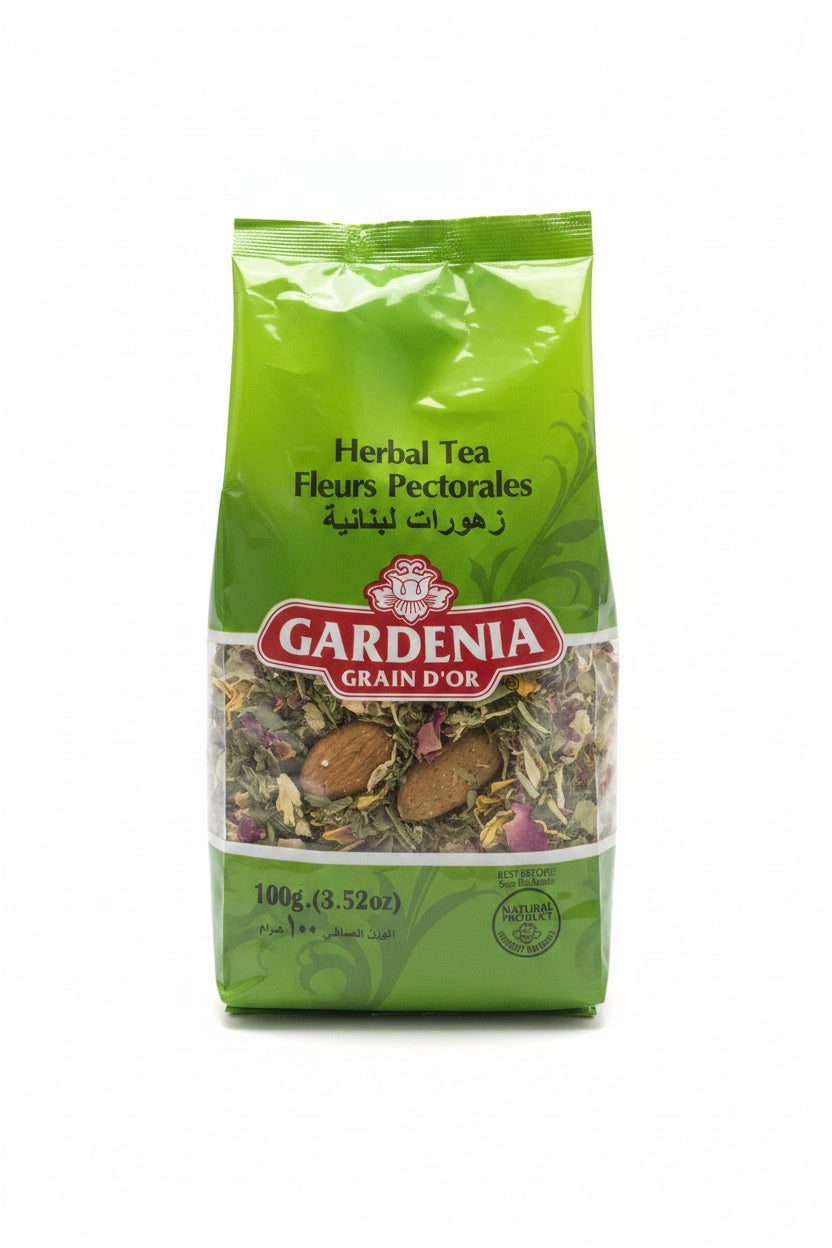 Gardenia Grain D'or Herbal Tea Fleurs Pectorales 100g | Gardenia Grain D'or In Lebanon